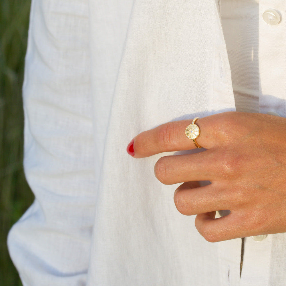 Energy Ring Silver