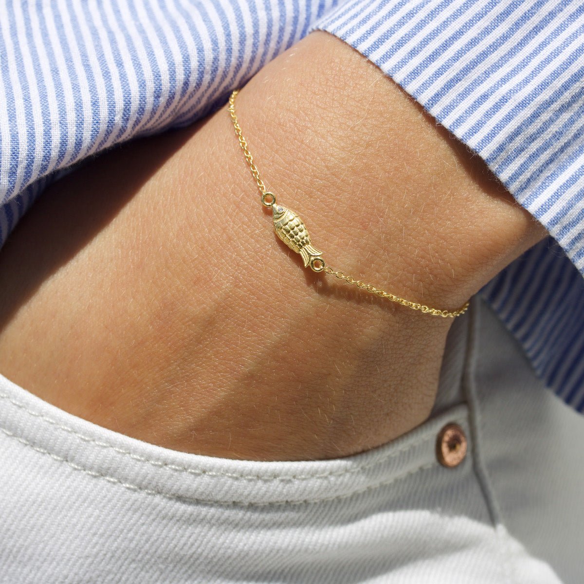 Fish Bracelet Silver