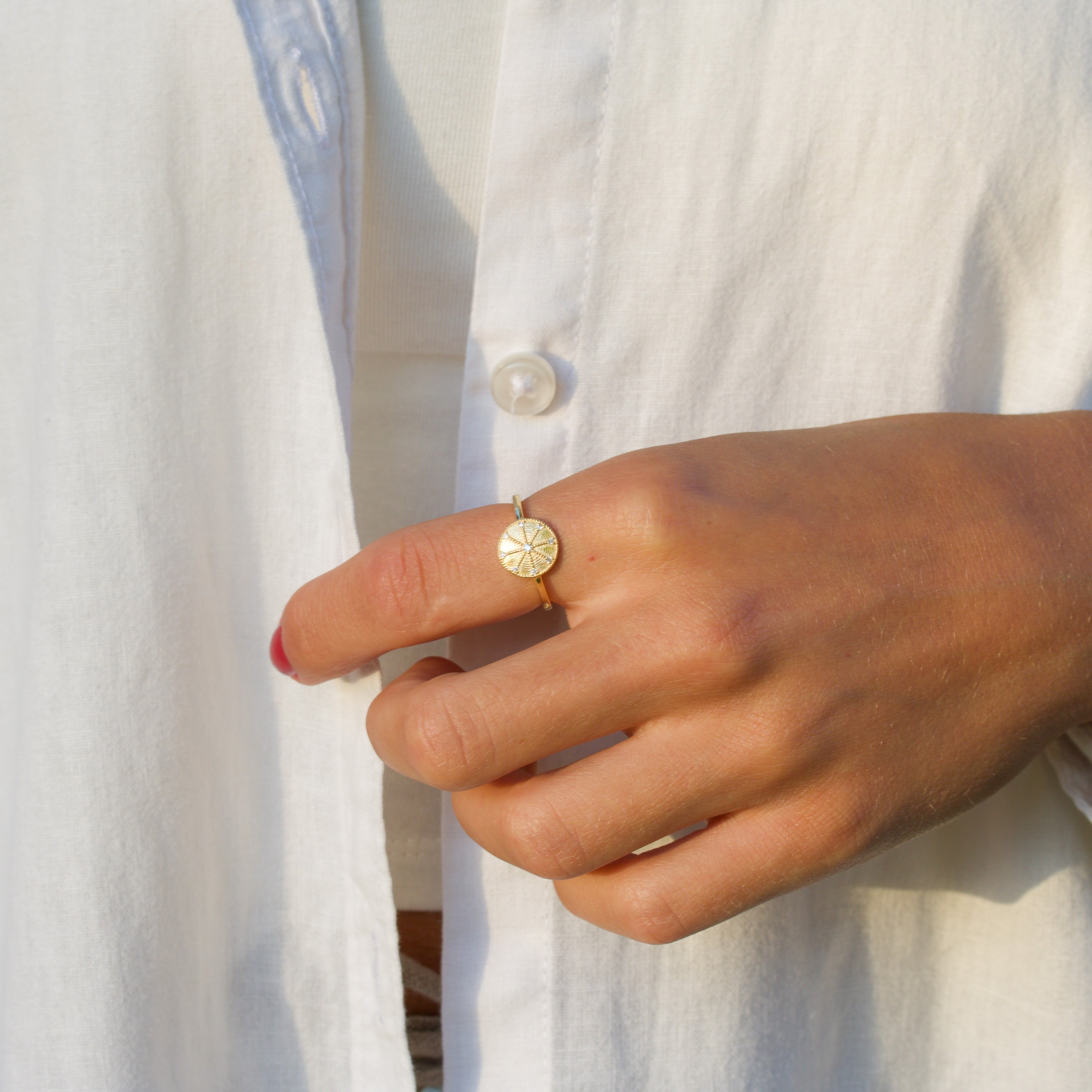 Energy Ring Silver