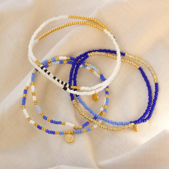Heartbeat Wrap Bead Bracelet