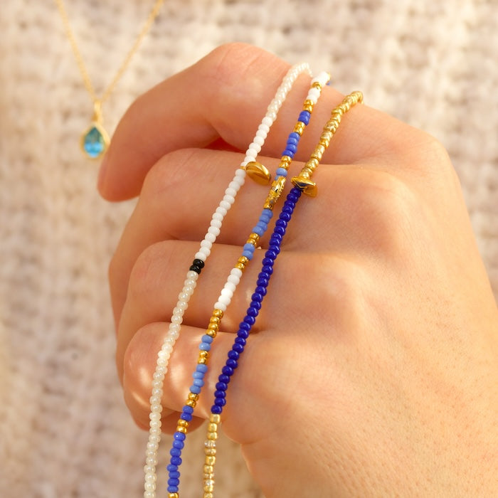 Heartbeat Wrap Bead Bracelet