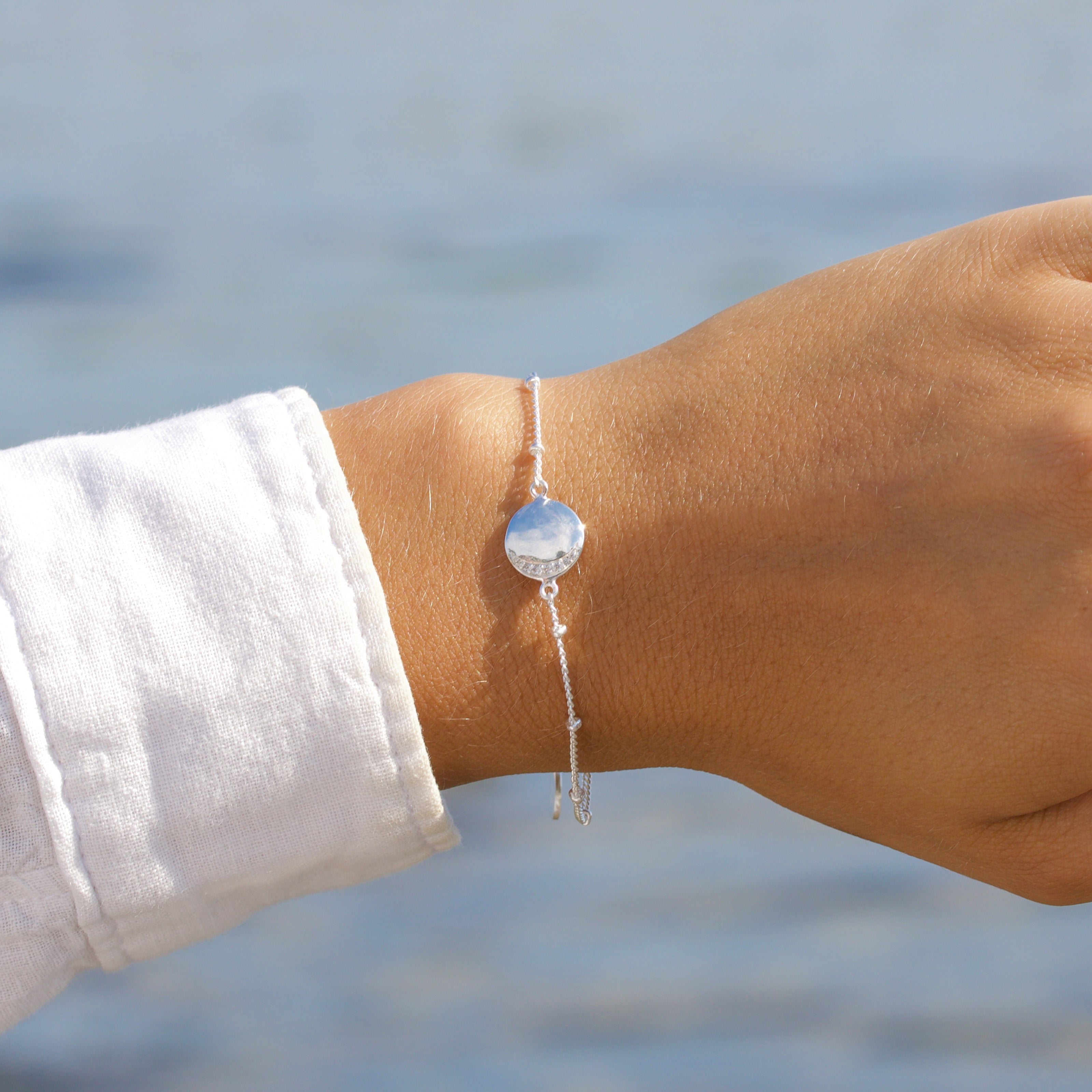 Eclipse Bracelet Silver