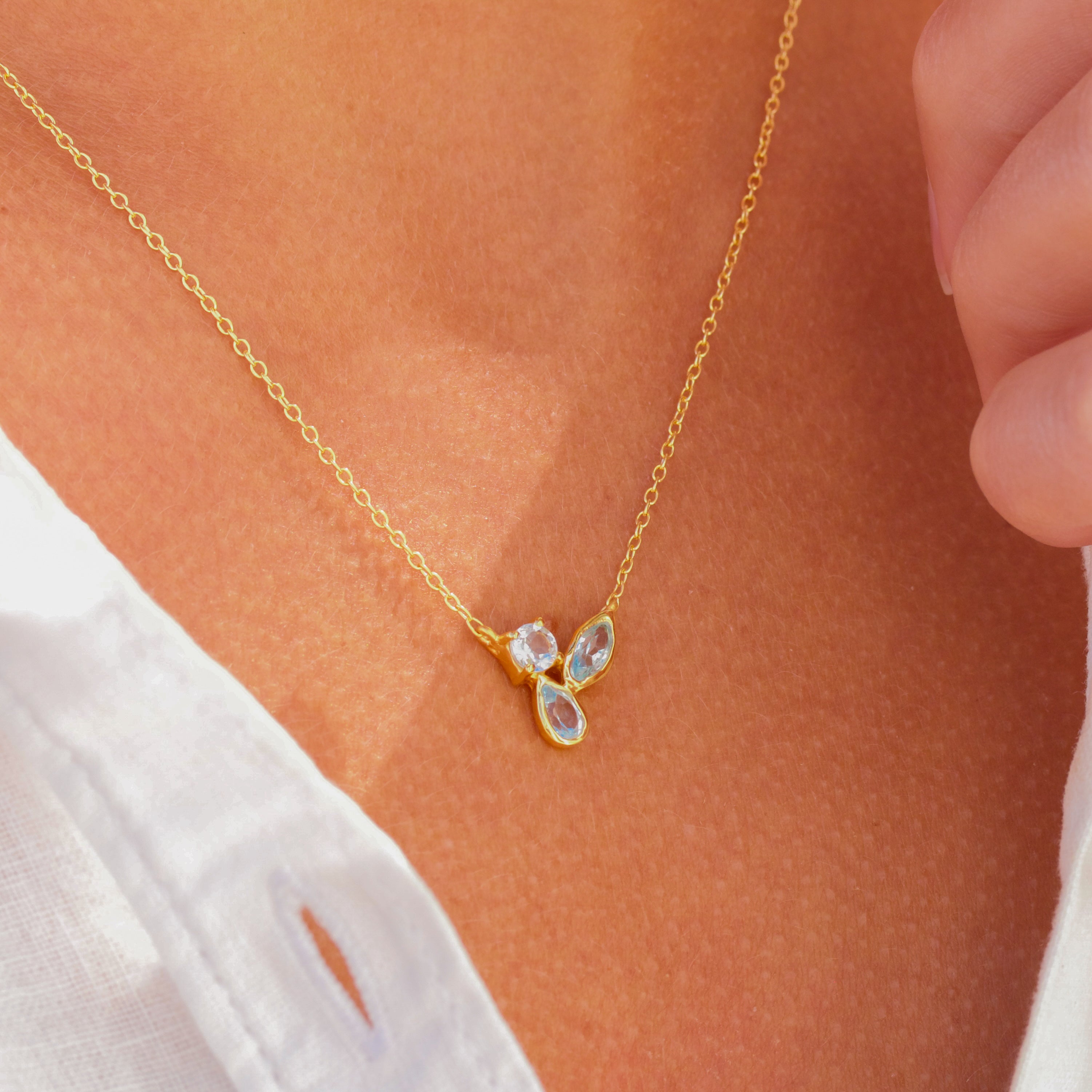 Water drop 💦 Splash Necklace