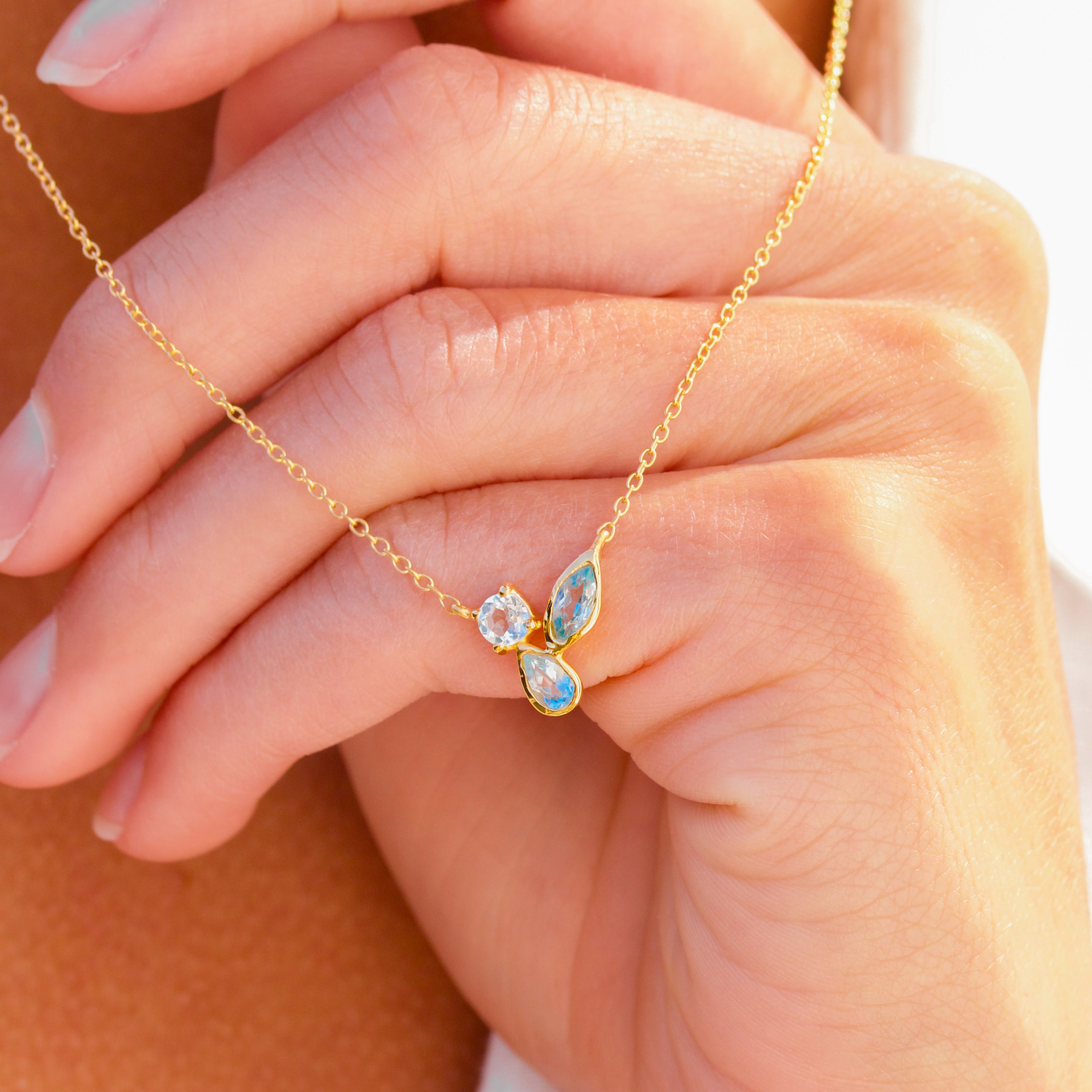 Water drop 💦 Splash Necklace