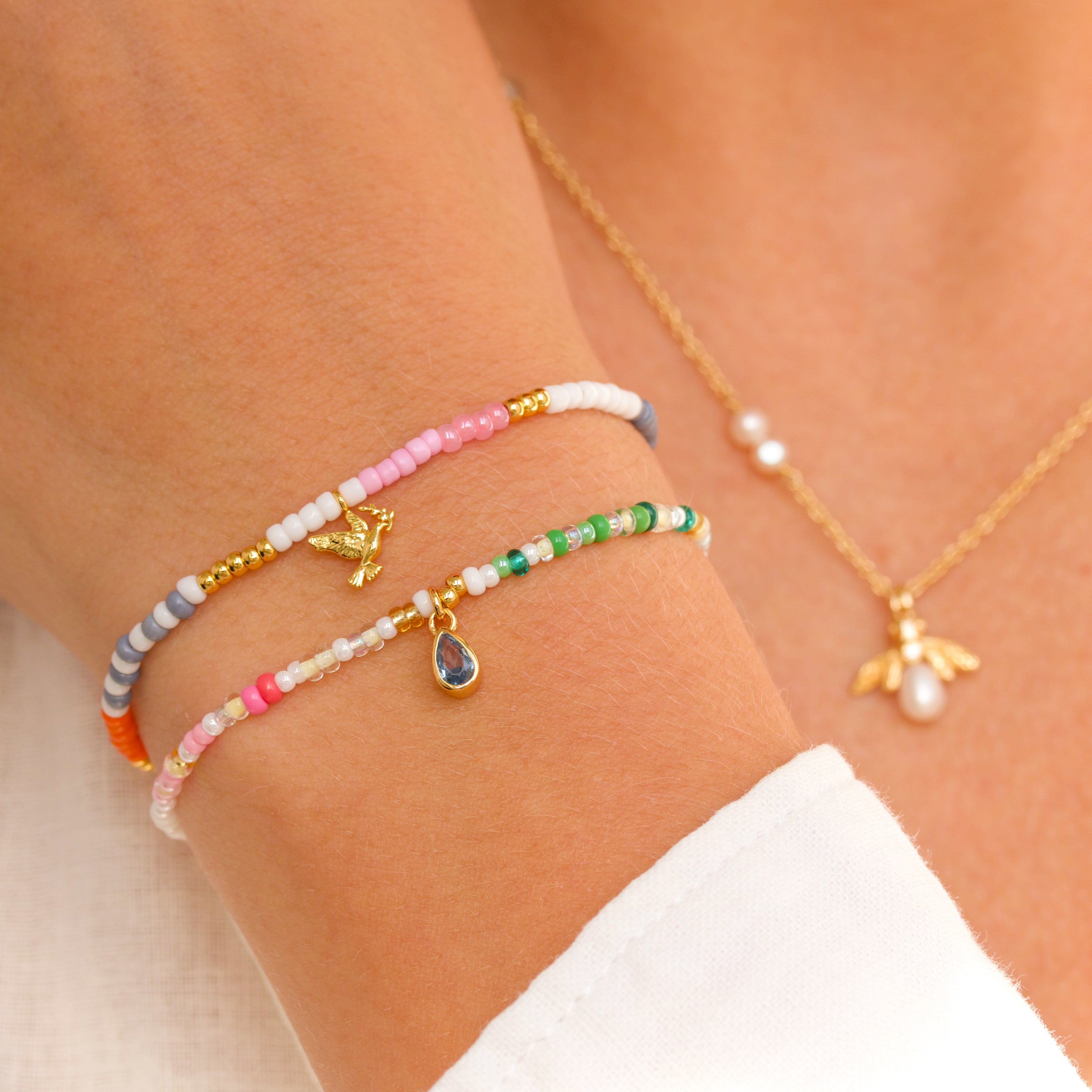 Drop Pearl Bracelet