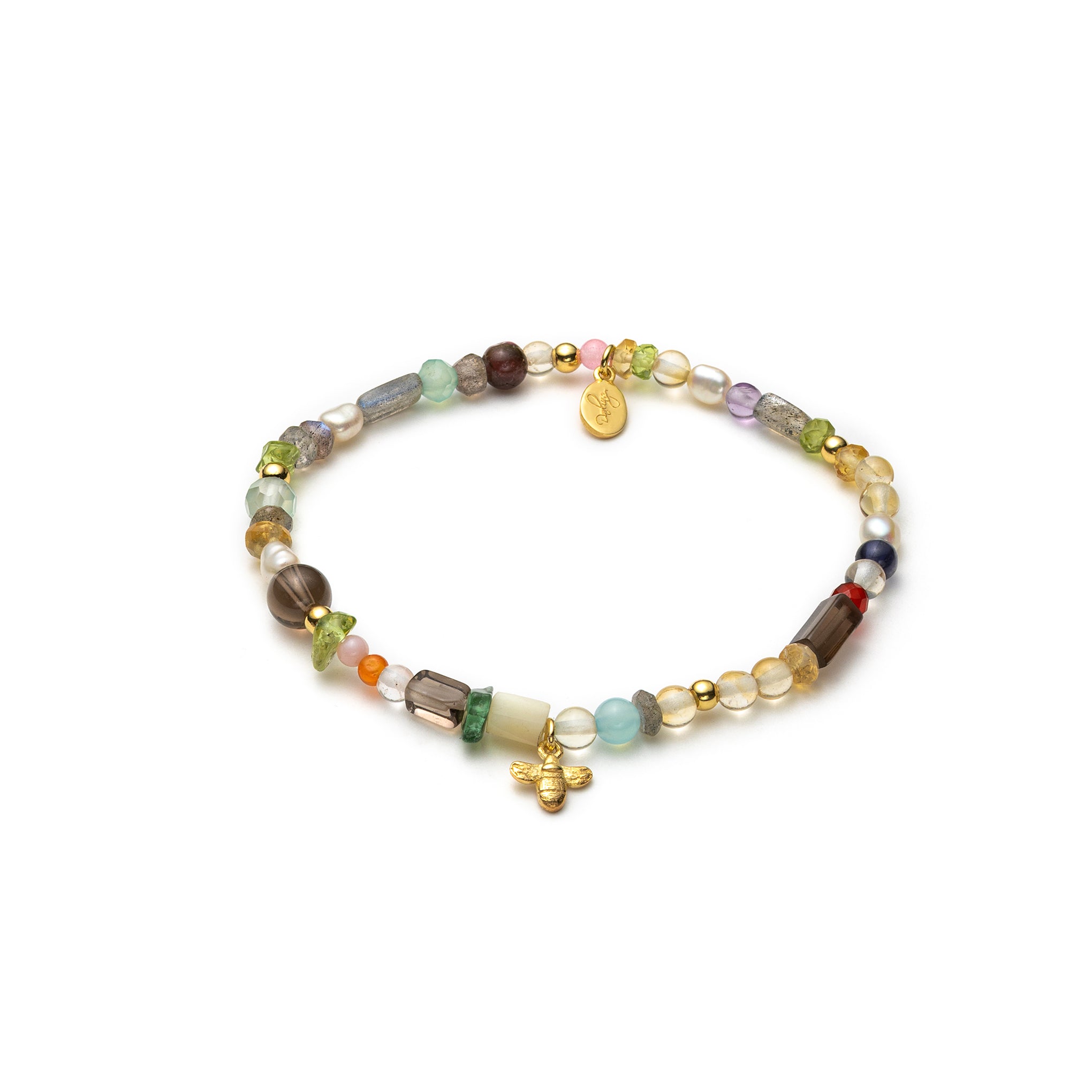 'Bee the Change' 🐝 Pearl Bracelet