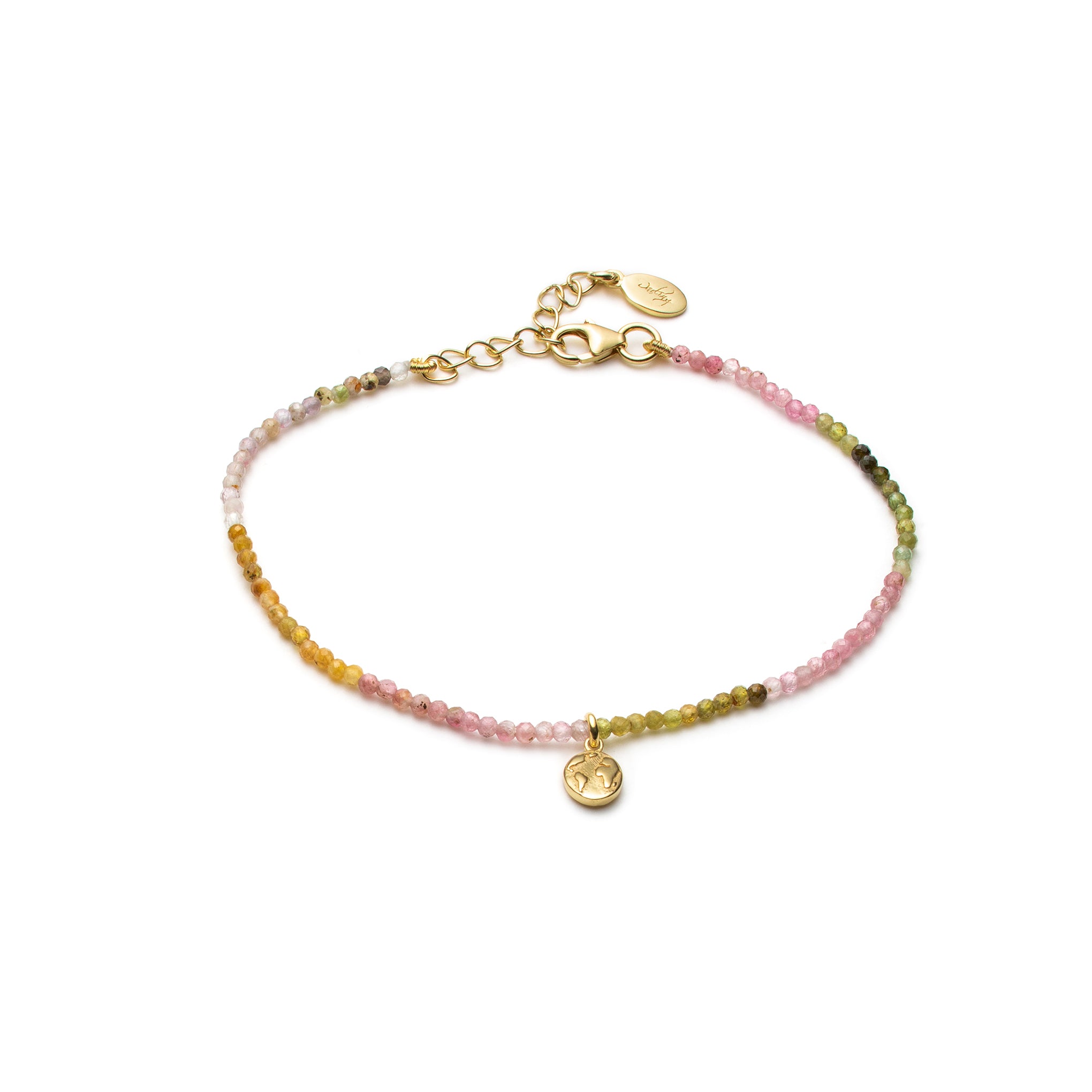 Mother Earth 🌍 Tourmaline Bead Bracelet