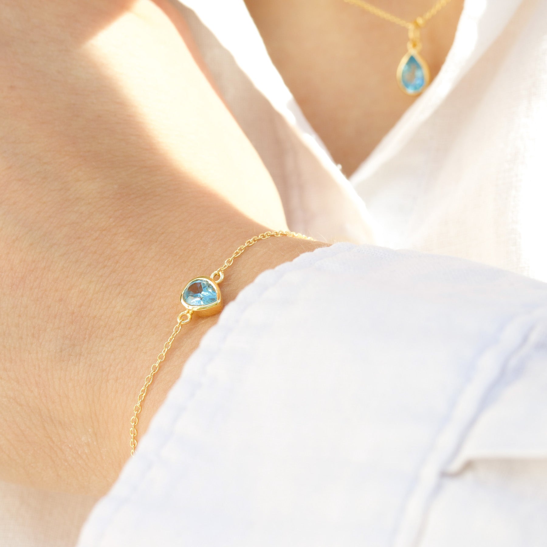 Water Drop Bracelet Silver
