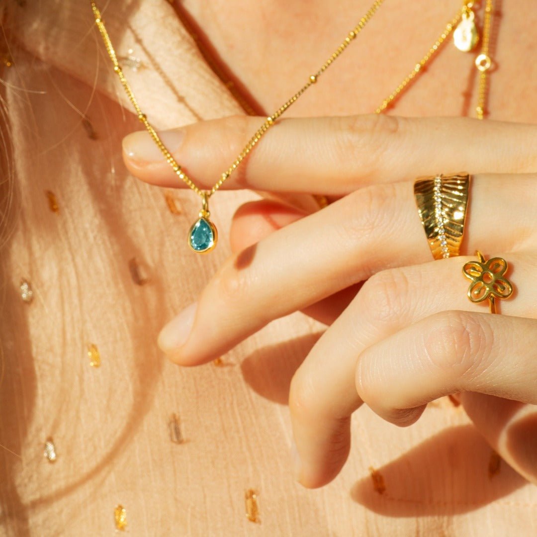Ashok Leaf Ring - With Love Darling
