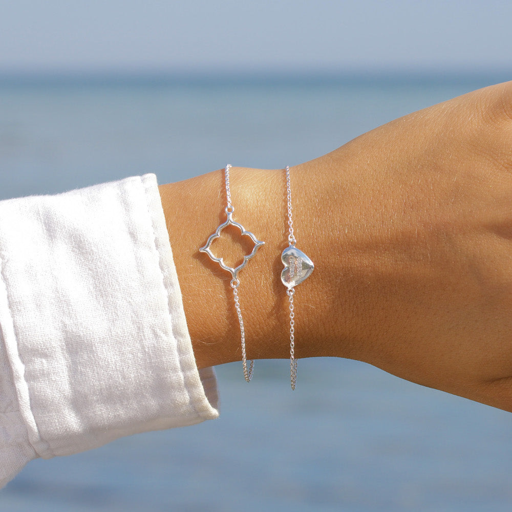 Equality Heart Bracelet Silver