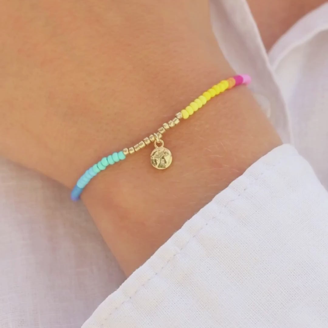 Earth Beaded Bracelet