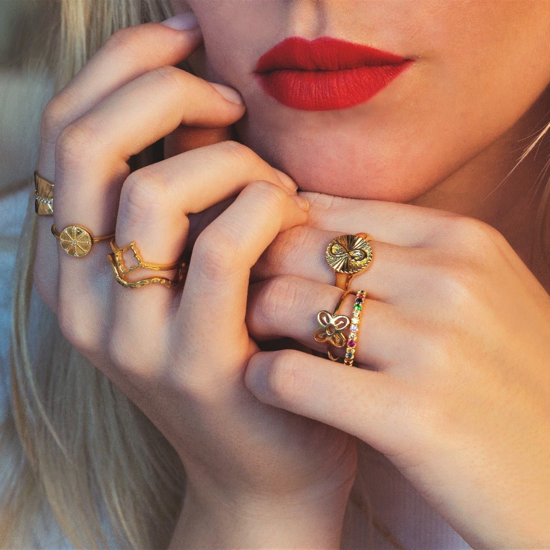 Rainbow Ring - With Love Darling