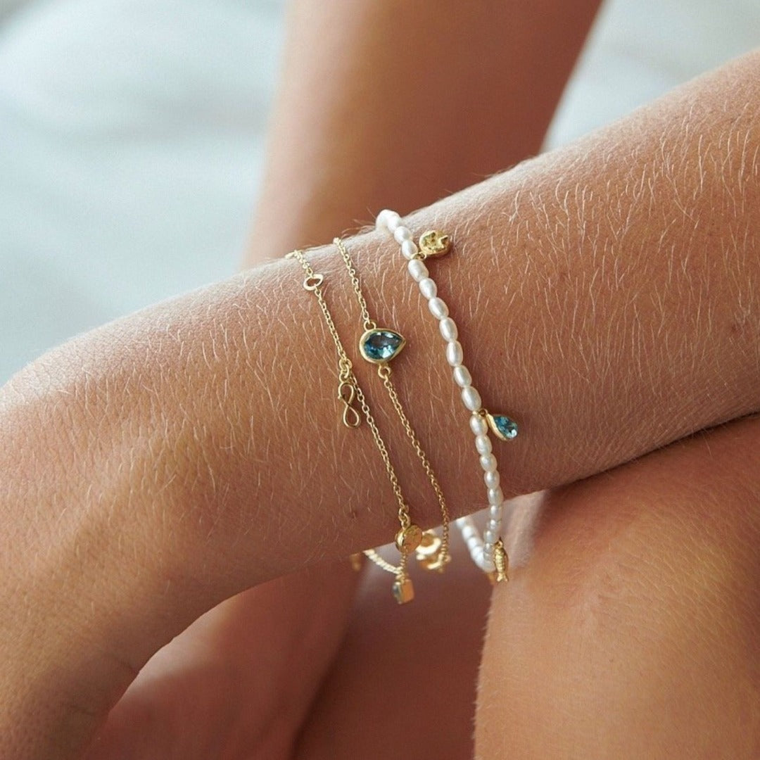 Water Drop Bracelet - With Love Darling