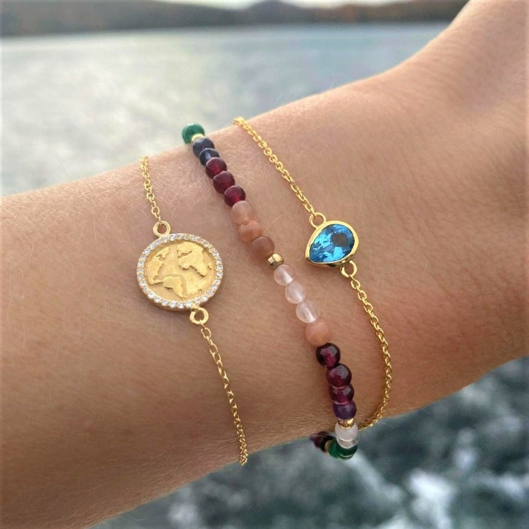 Water Drop Bracelet - With Love Darling