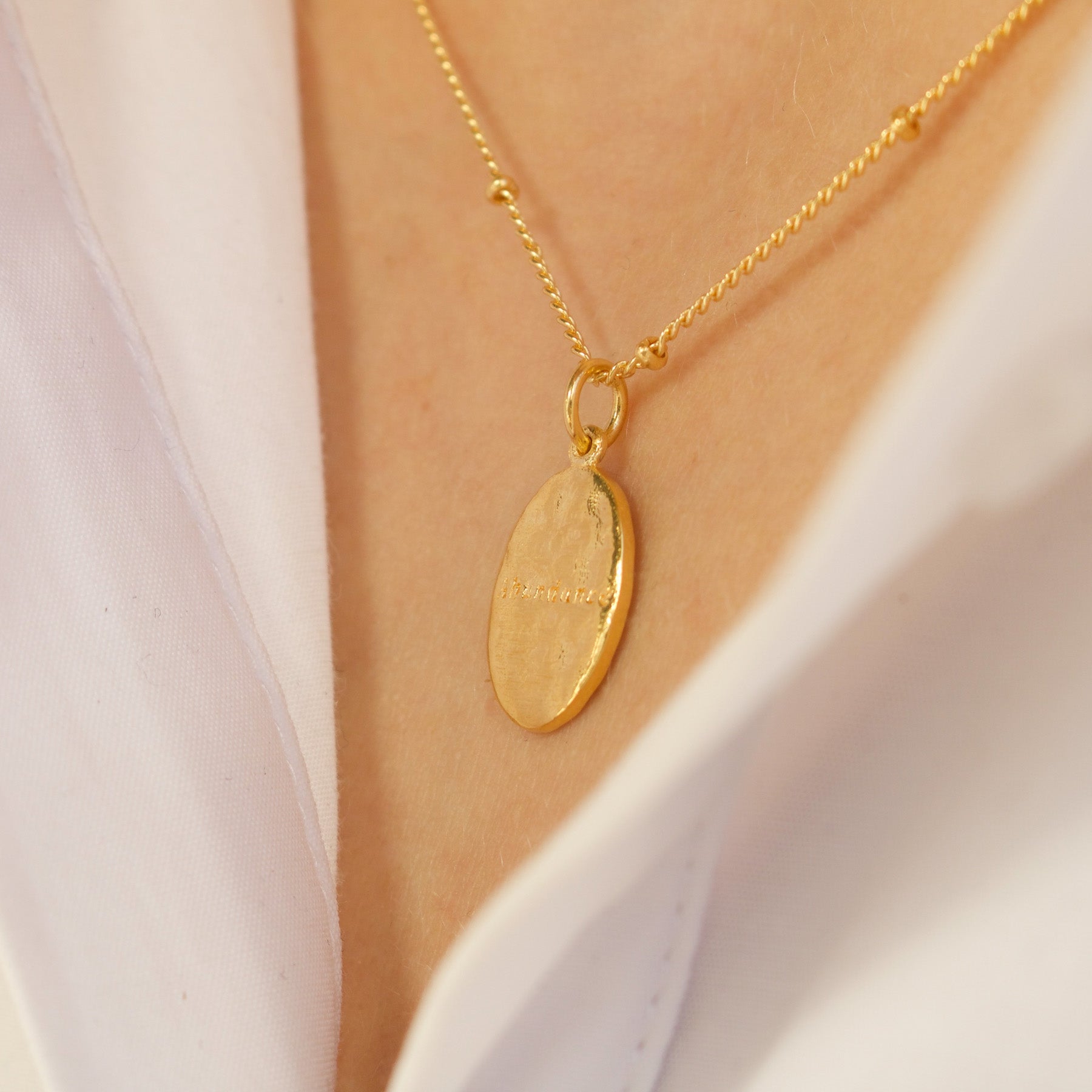 Abundantia Oval Necklace - With Love Darling
