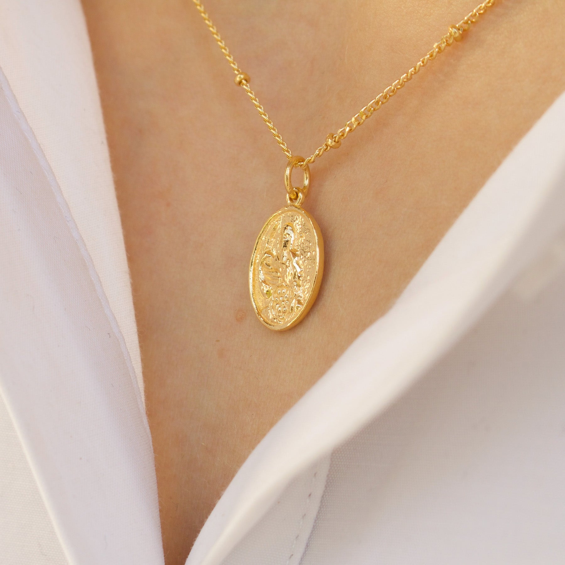 Abundantia Oval Necklace - With Love Darling