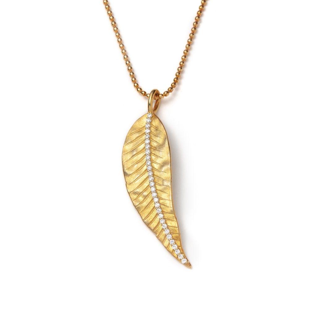 Ashok Leaf Necklace - With Love Darling