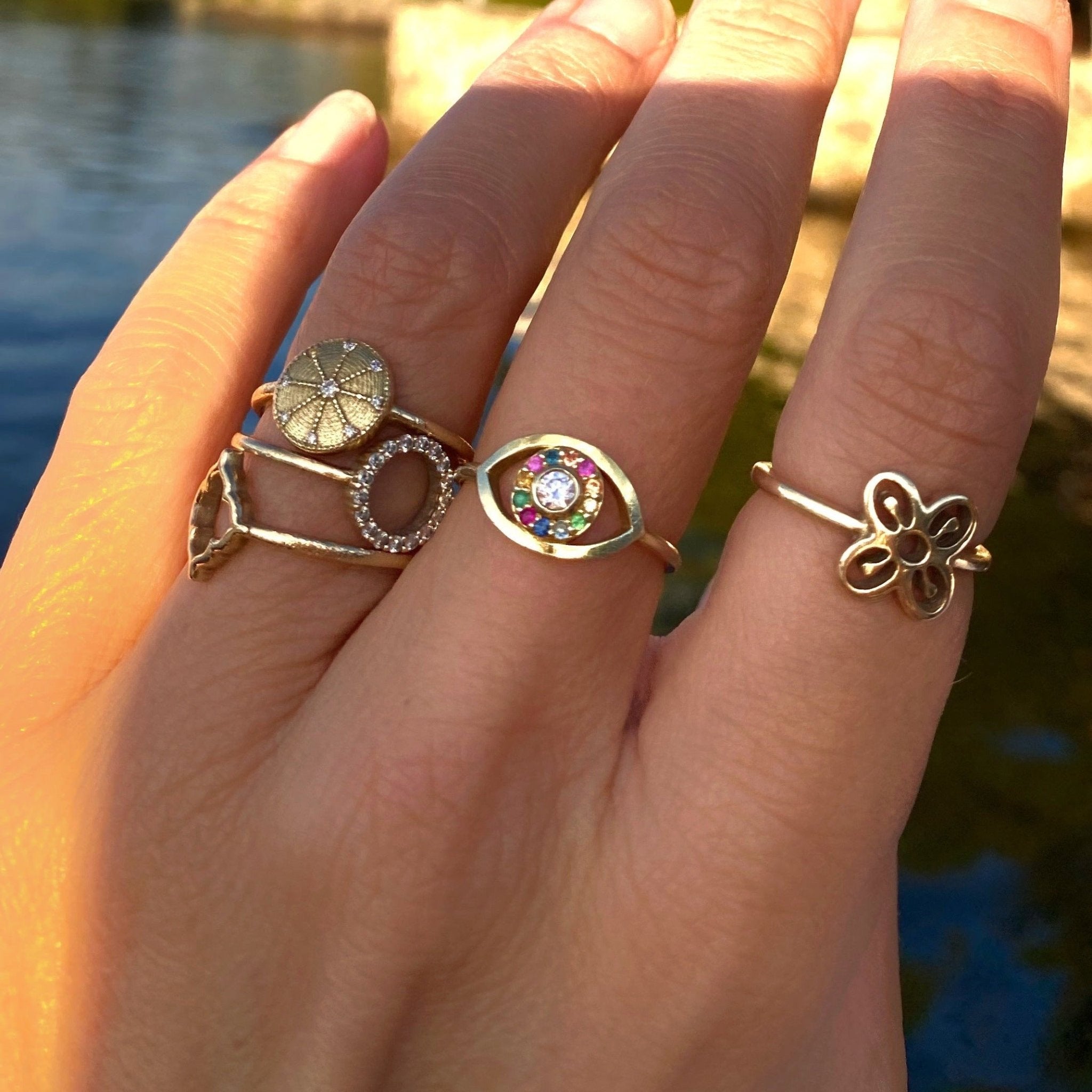 Circle Ring - With Love Darling