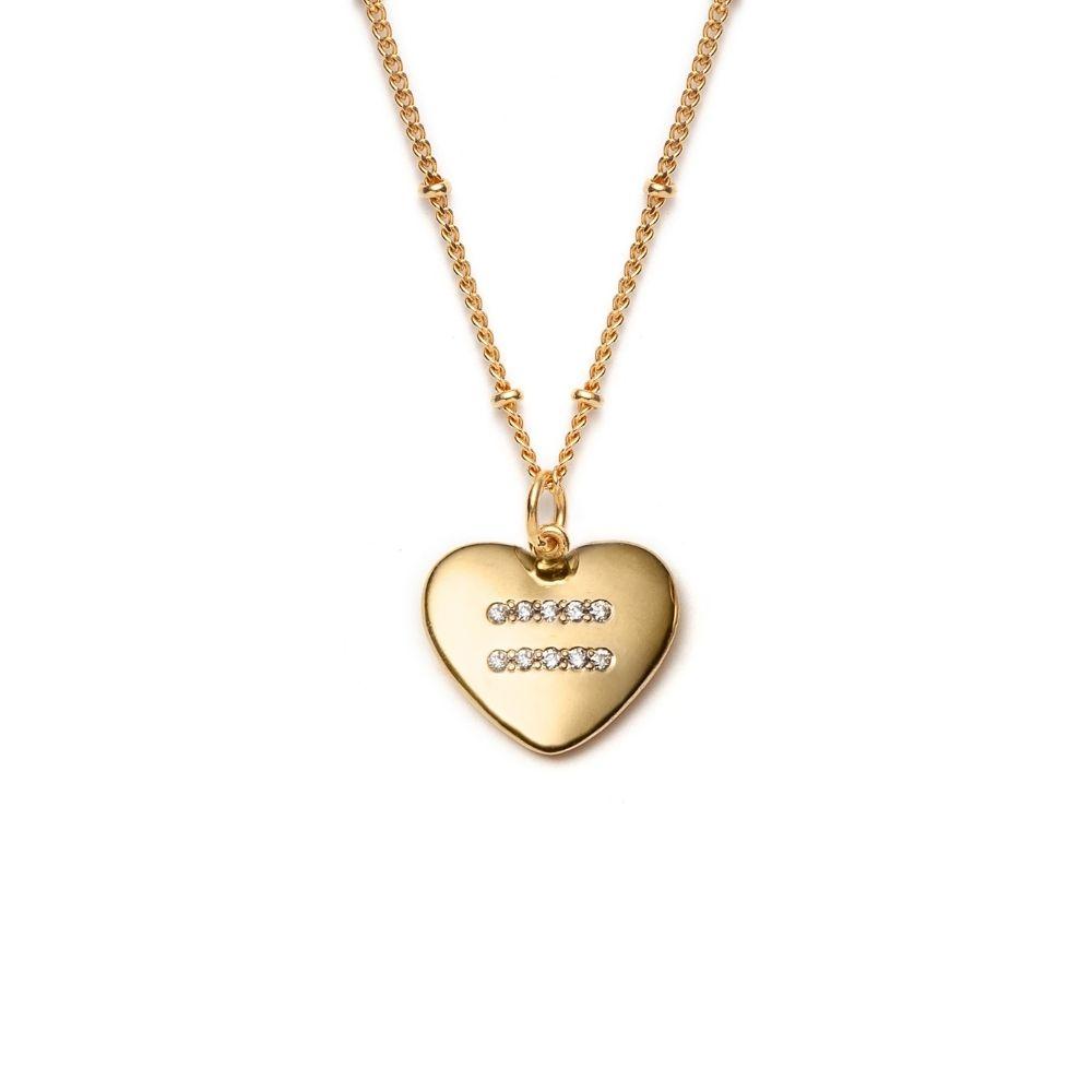 Equality Heart Necklace - With Love Darling