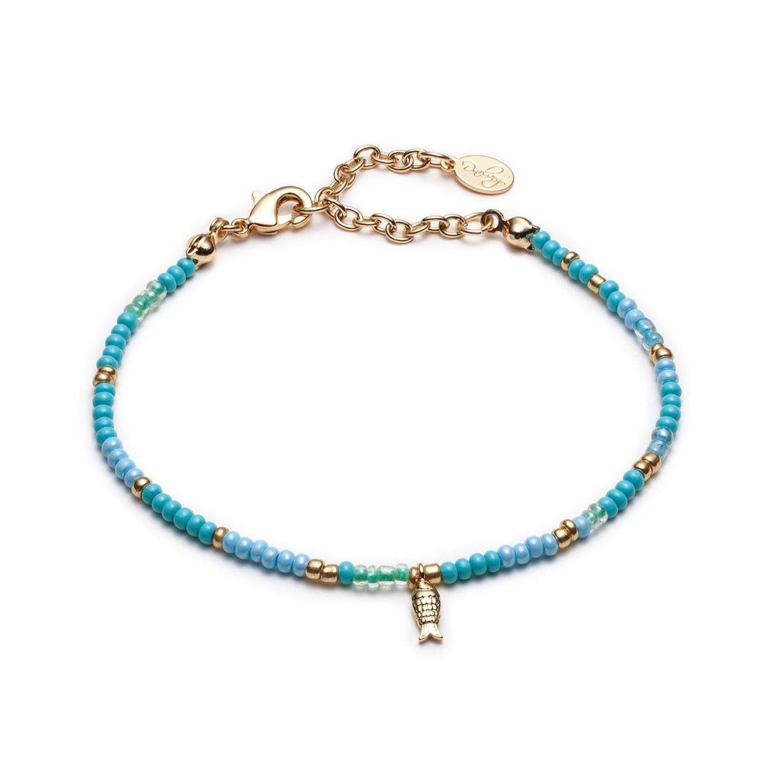 Fish Beads Bracelet - With Love Darling