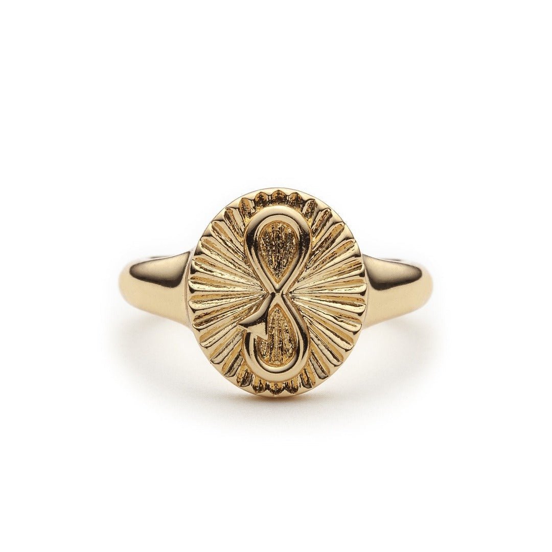 Infinity Signet Ring - With Love Darling