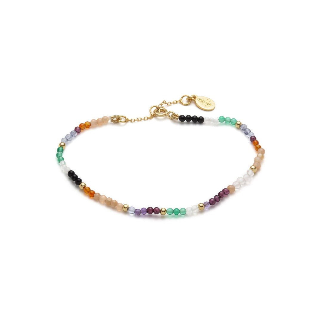 Multicolour Beaded Bracelet - With Love Darling