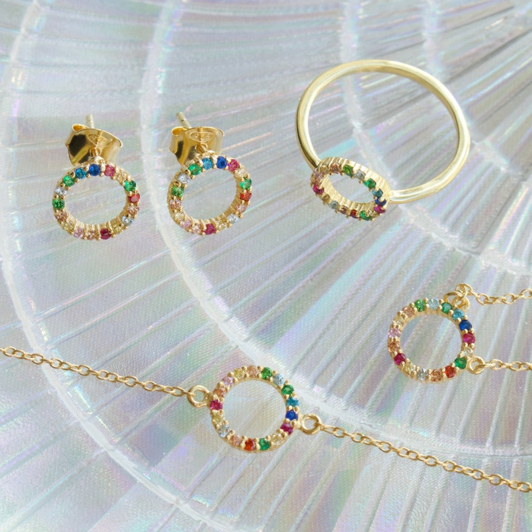 Partnership Studs - With Love Darling