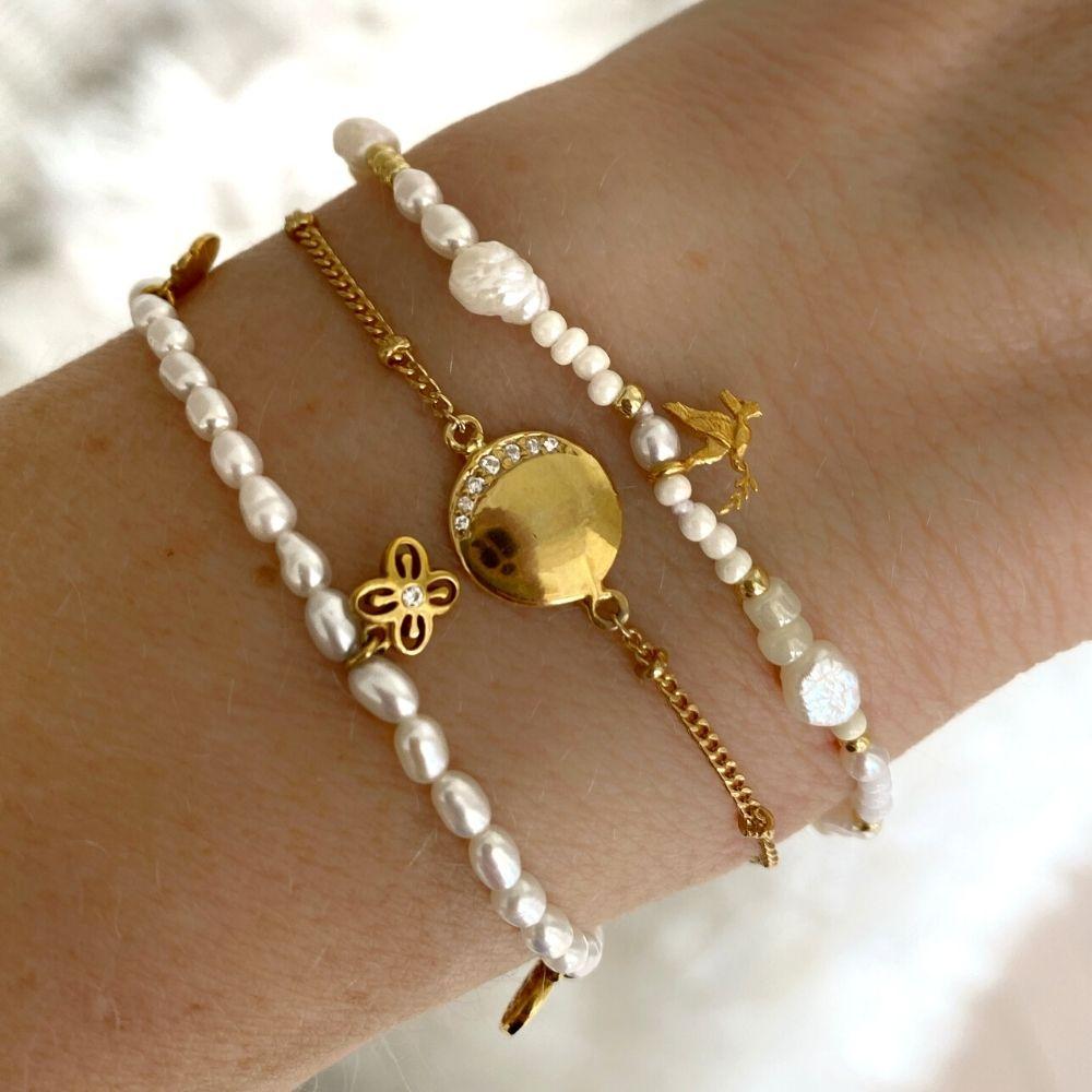 Peace Beaded Bracelet - With Love Darling