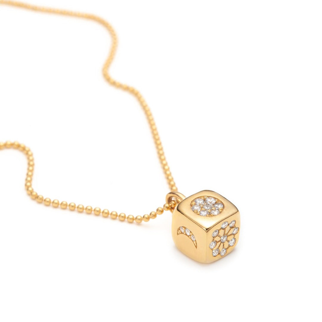 Prosperity Dice Necklace - With Love Darling
