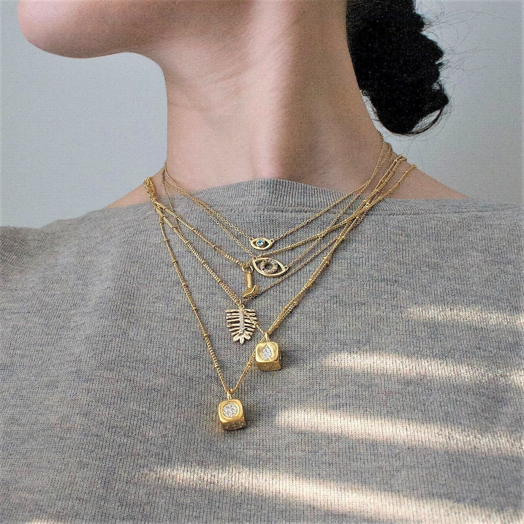 Prosperity Dice Necklace - With Love Darling