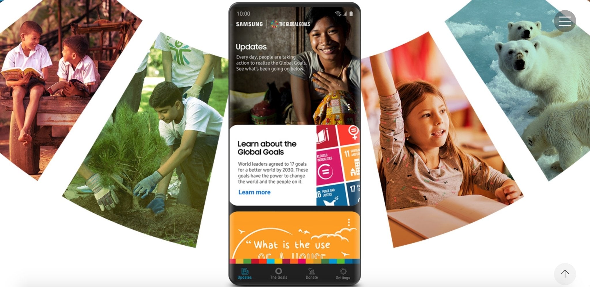 Learning More: The Samsung Global Goals App | With Love Darling