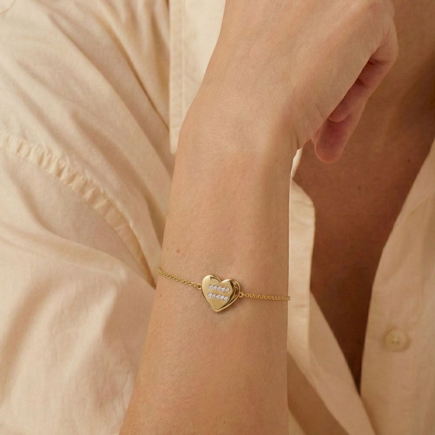 Equality Heart Bracelet