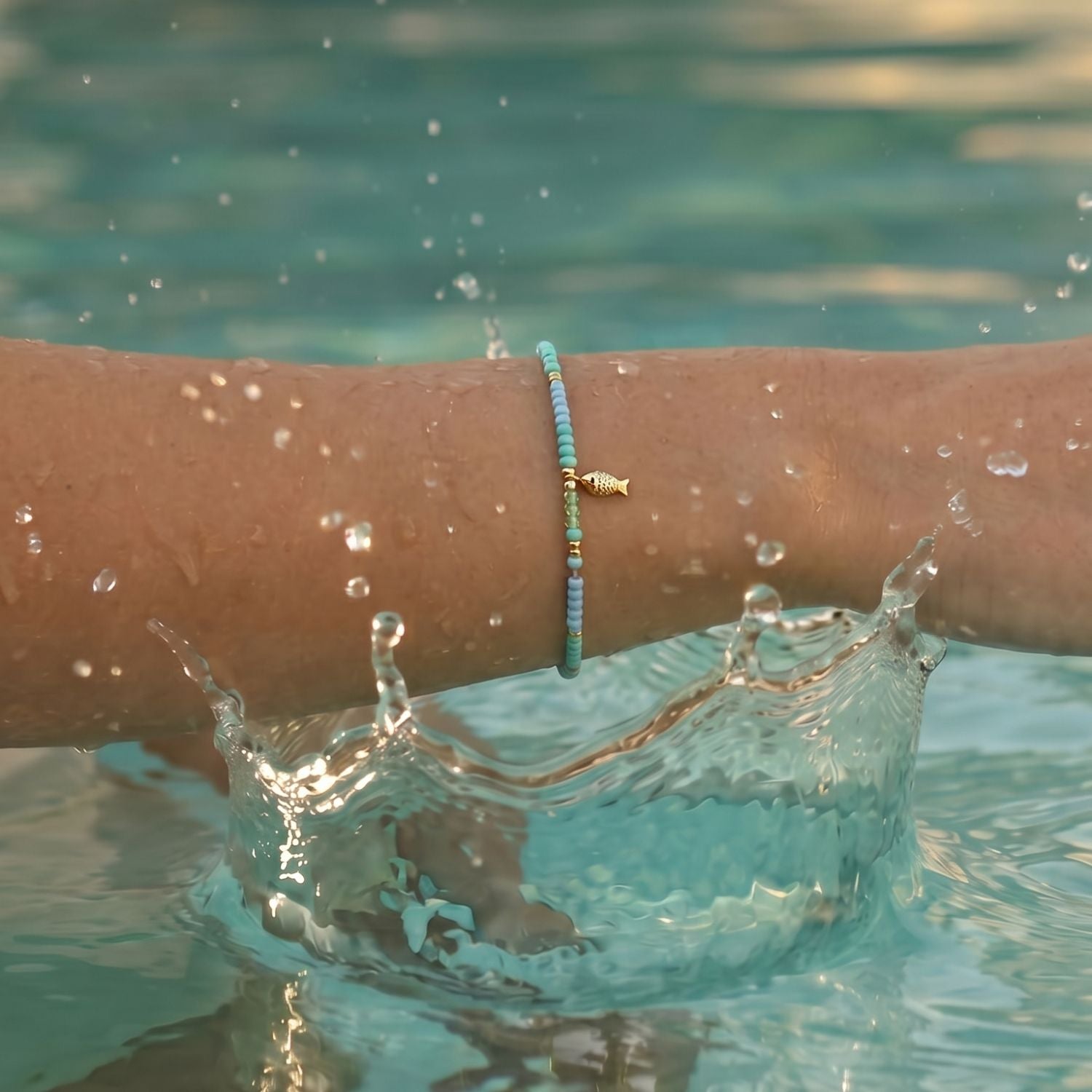 Fish Beaded Bracelet