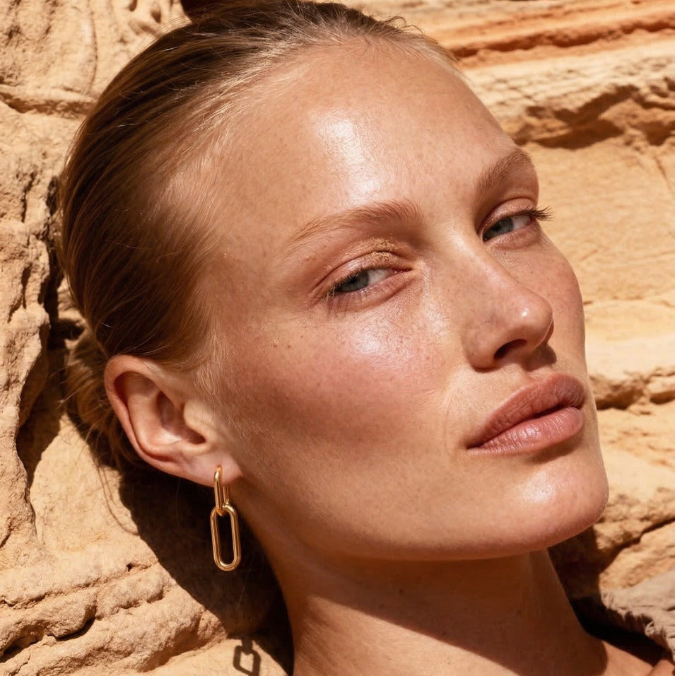 Mia Two Link Earrings