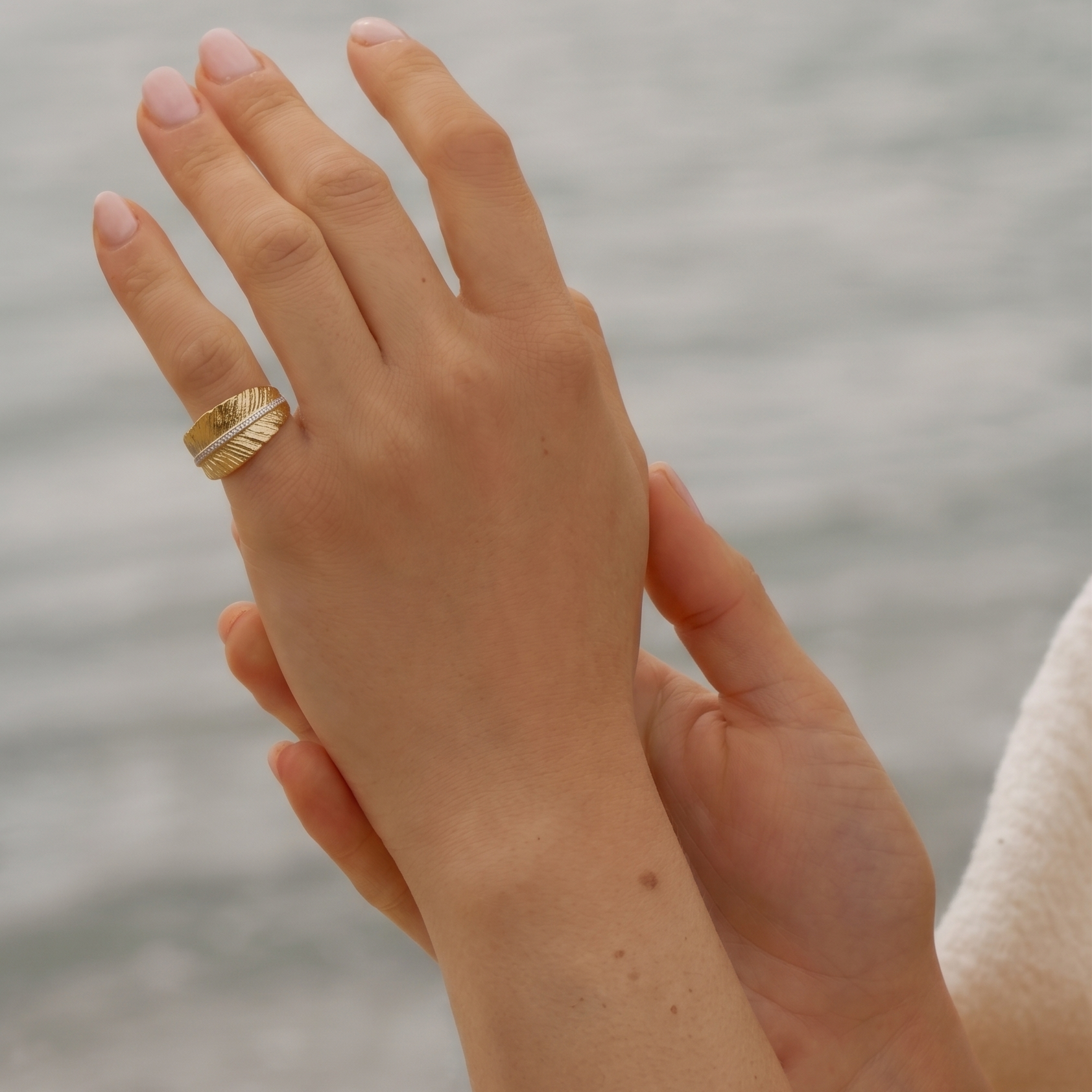 Ashok Leaf Ring