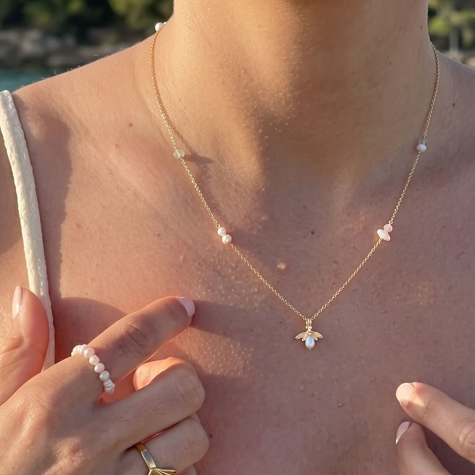 Bee The Change Necklace