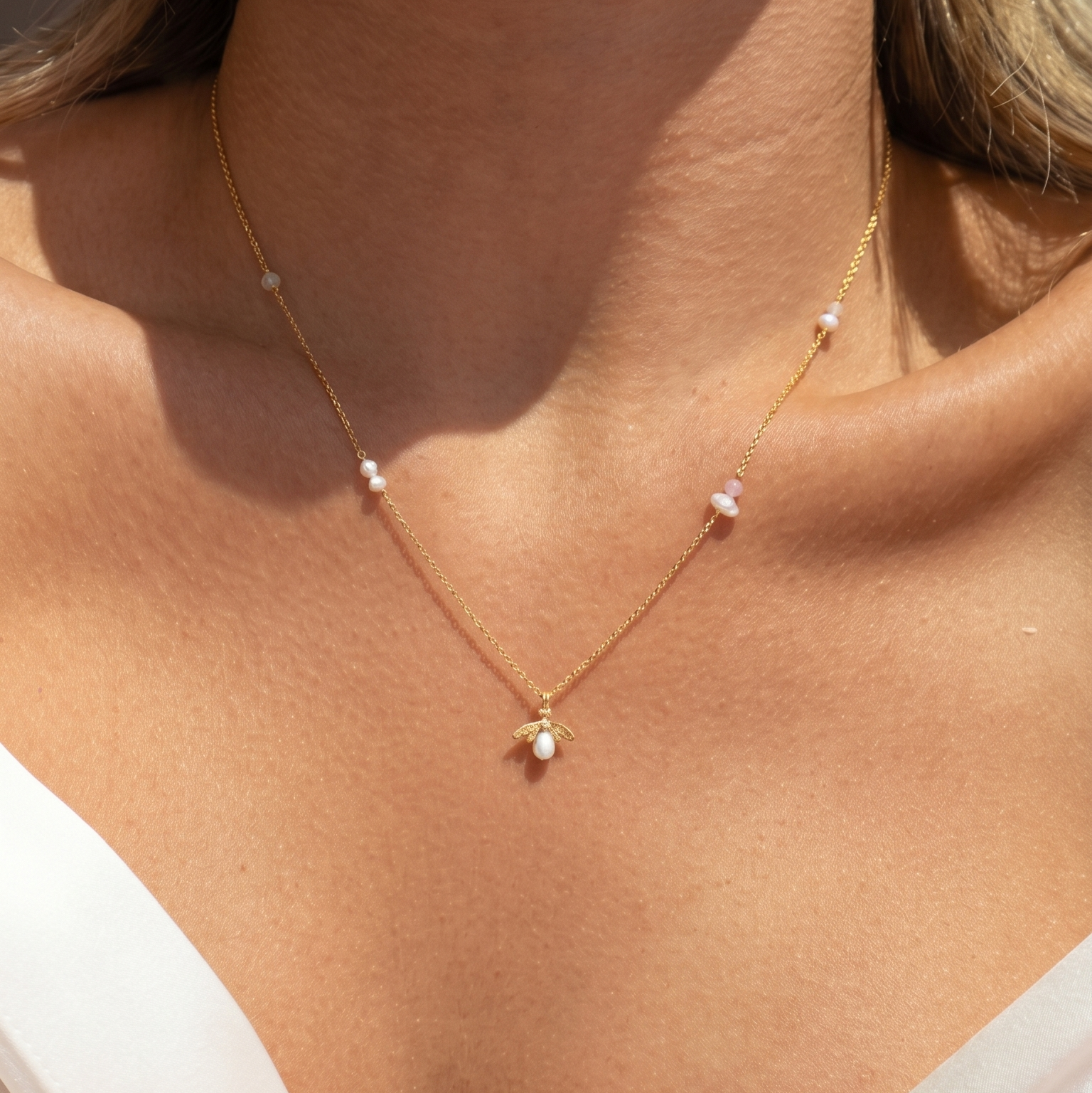 Bee The Change Necklace