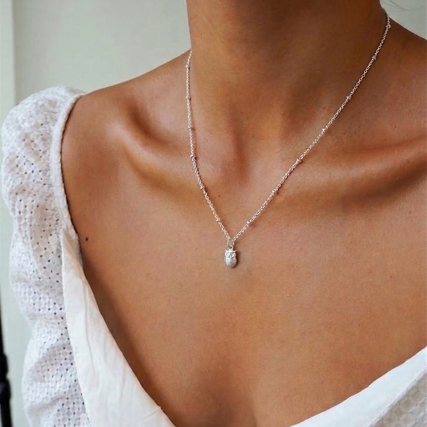 Wisdom Necklace Silver