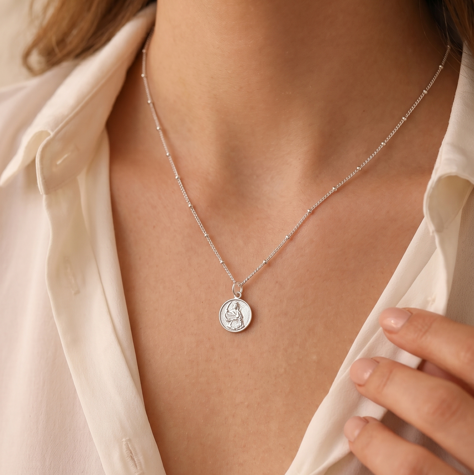 Abundantia Necklace Silver