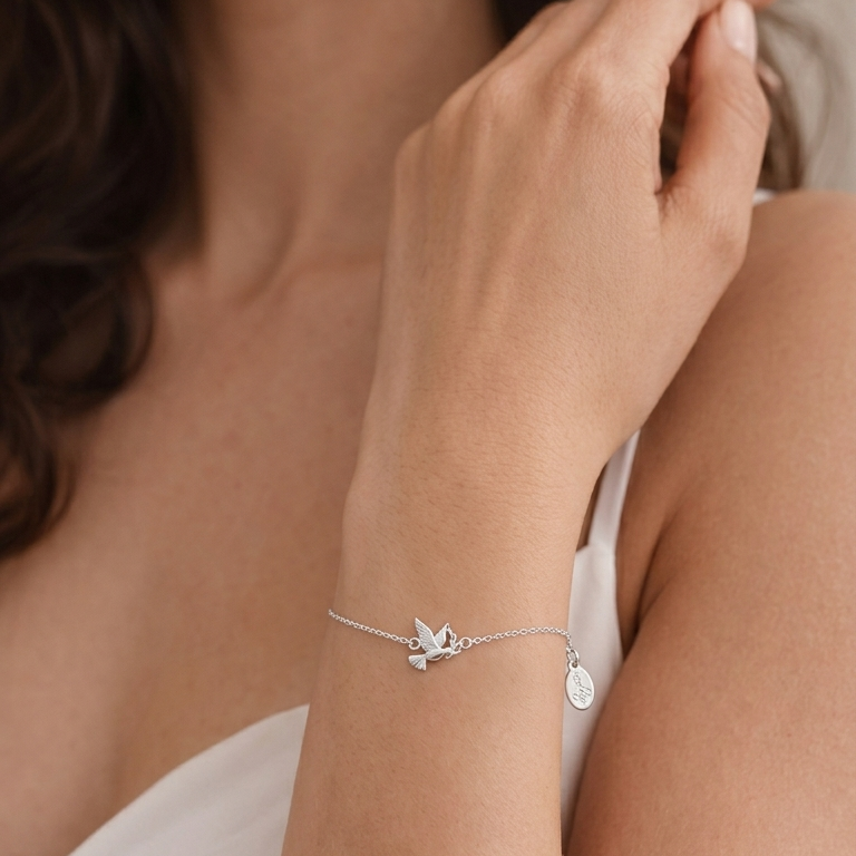 Peace Bracelet Silver