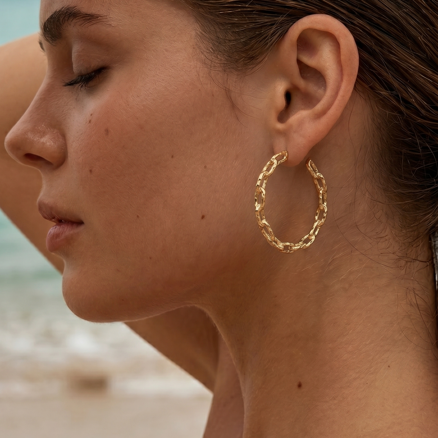 Mia Hoop Earrings