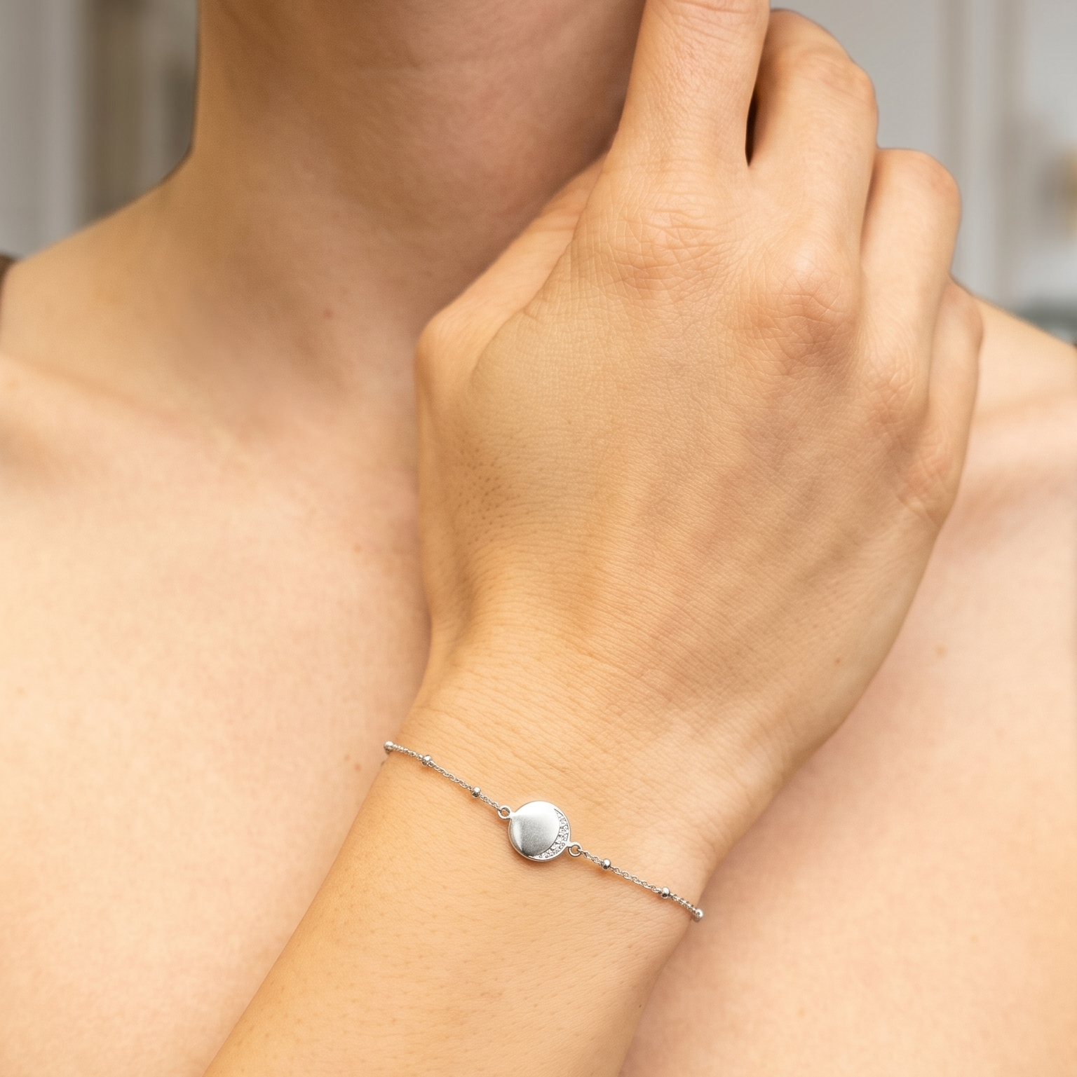 Eclipse Bracelet Silver
