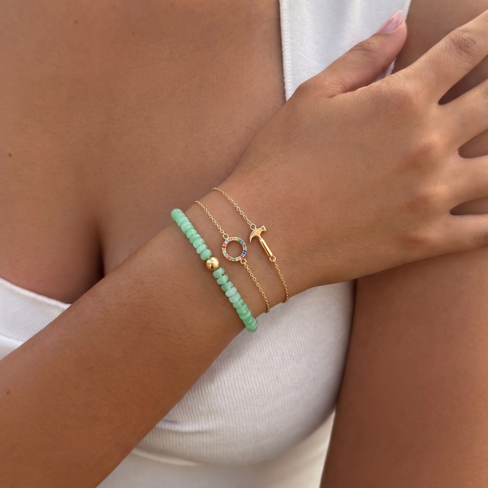 Tree of Life Disc Bracelet