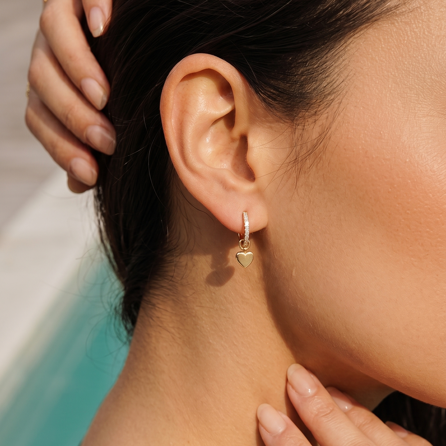 Equality Heart Hoops