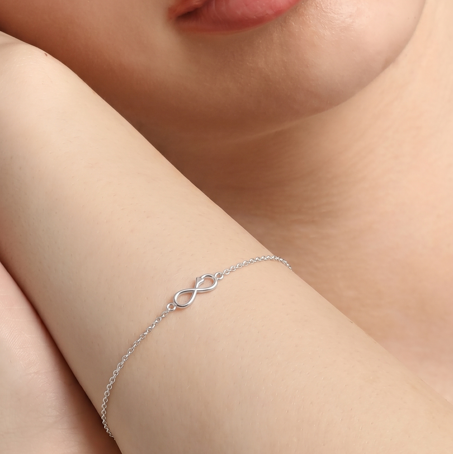 Infinity Bracelet Sterling Silver