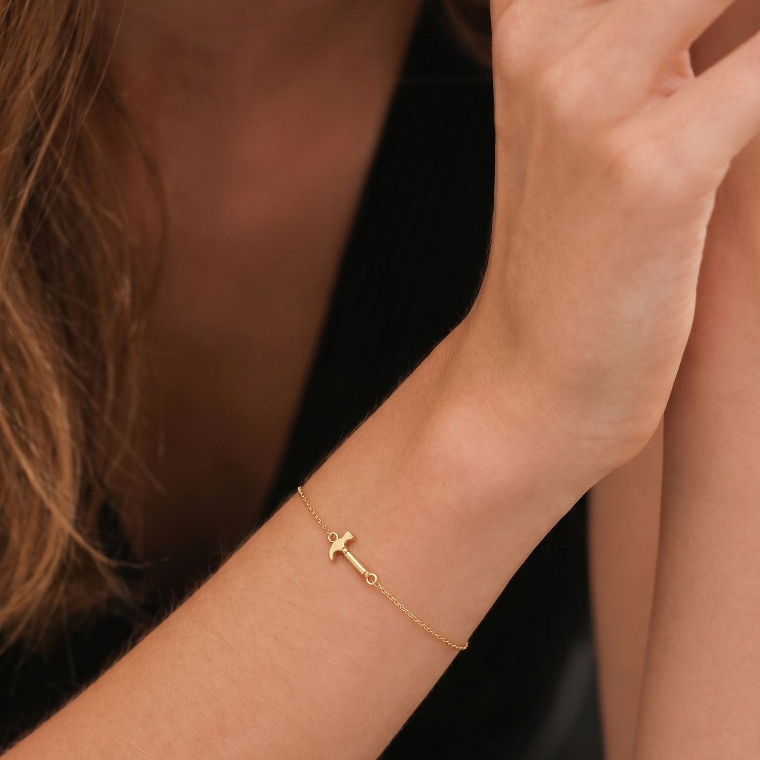 Hammer Bracelet Sterling Silver