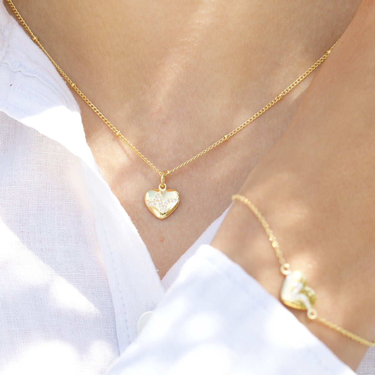 Heartbeat Necklace