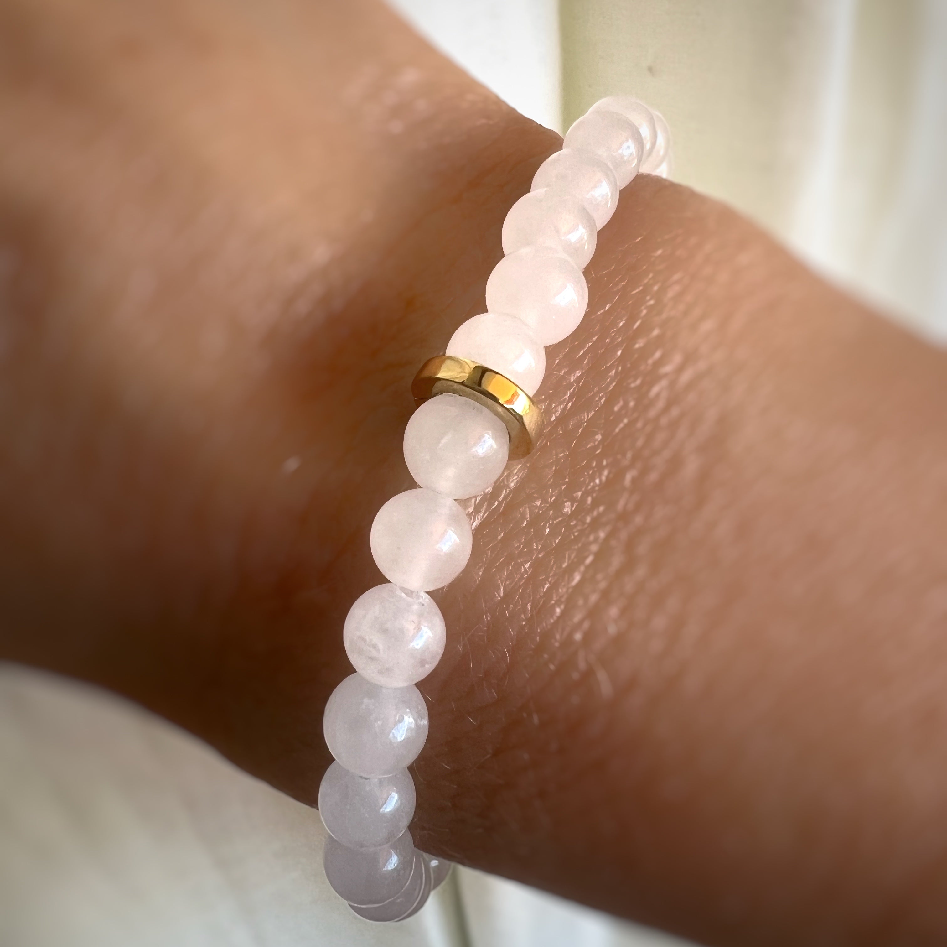 White Chalcedony Bracelet