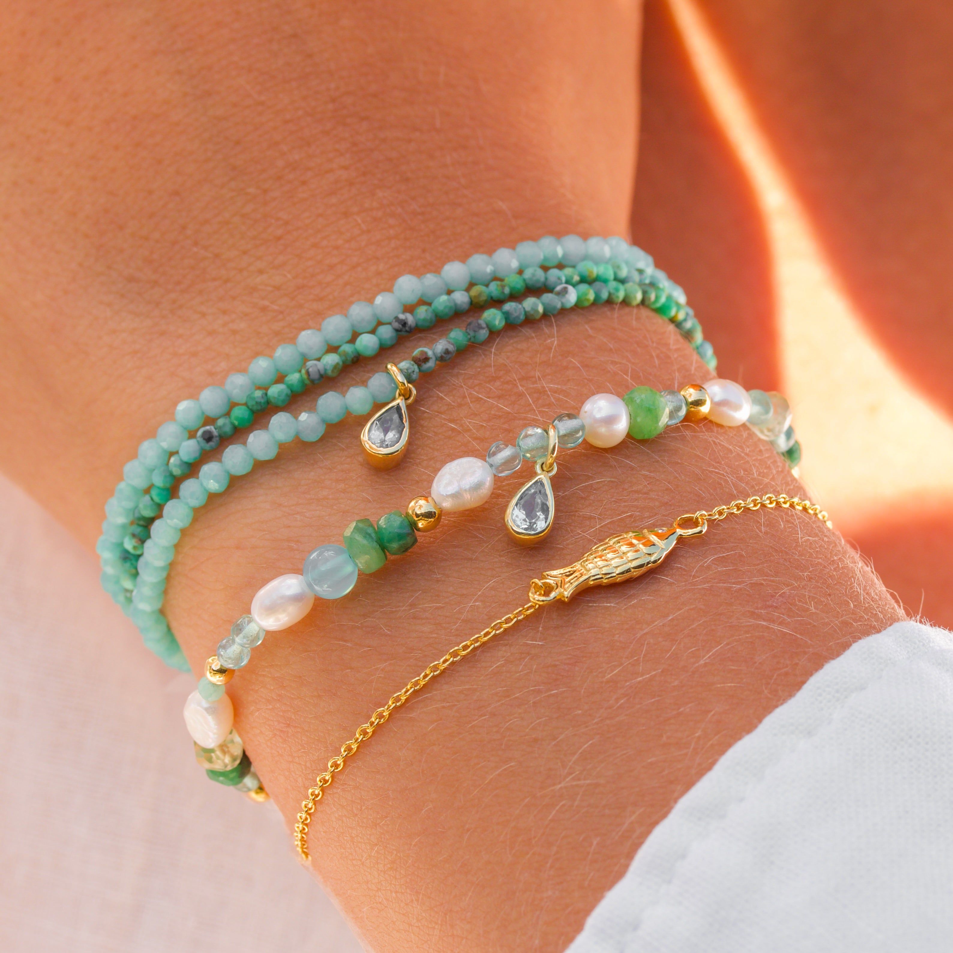 Water Drop💧 Pure Pearl Bracelet