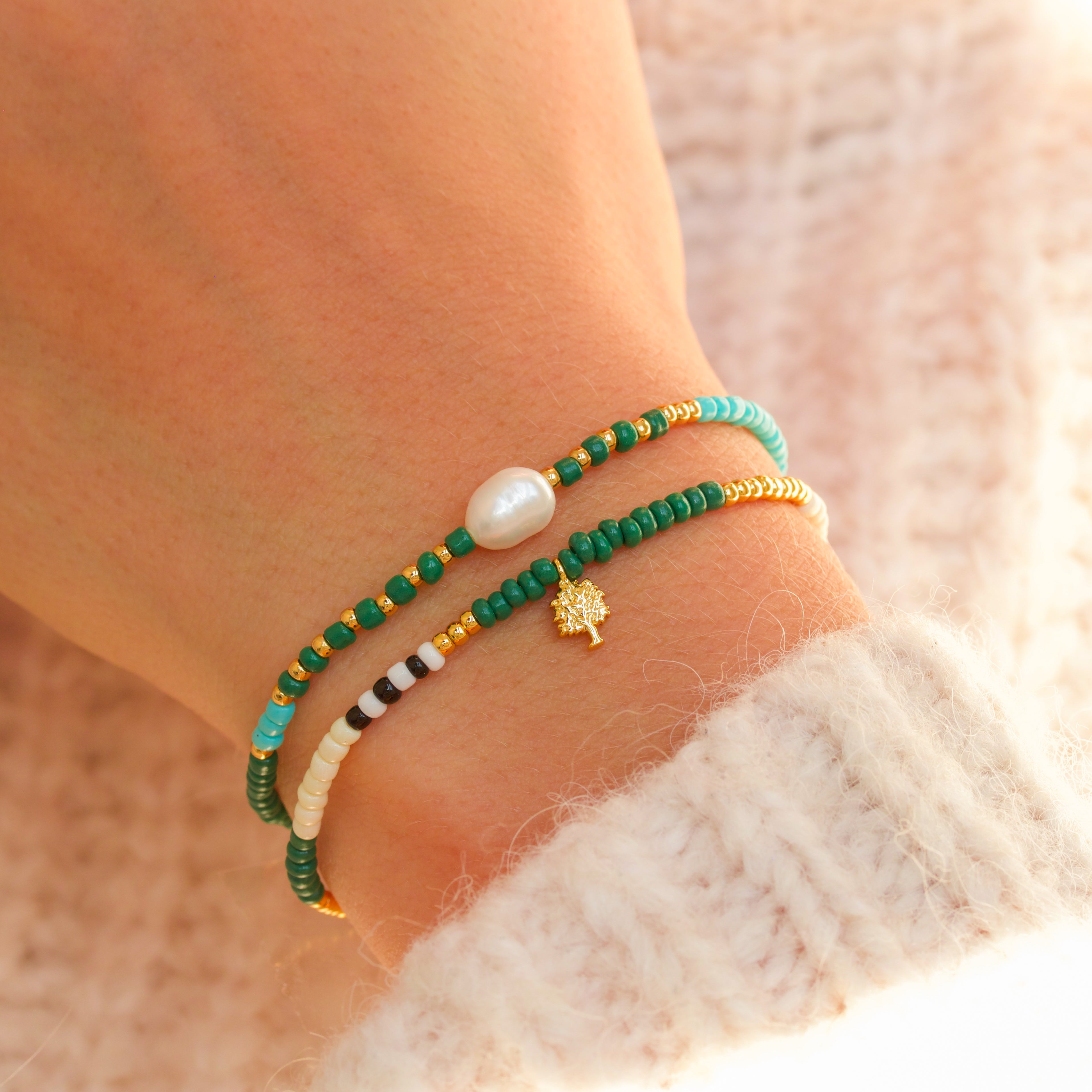 Acacia Pearl Bracelet